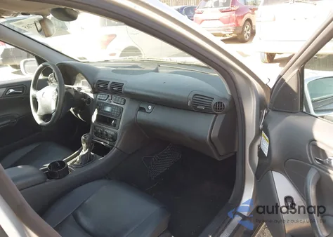 2003 Mercedes-Benz C 230 Kompressor Sport from USA, damaged, VIN WDBRF40J83F384826